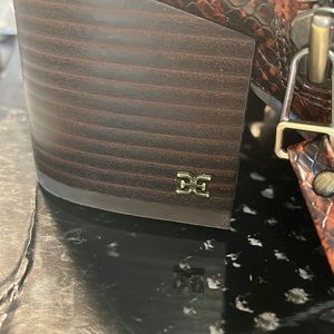 Sam Edelman Carlysle Brown Snake Skin 